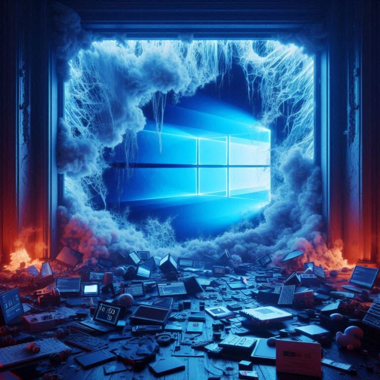 Blue Screen of Death (BSOD) – CrowdStrike
