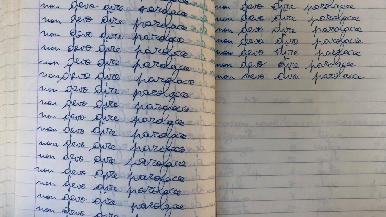 non devo dire parolacce